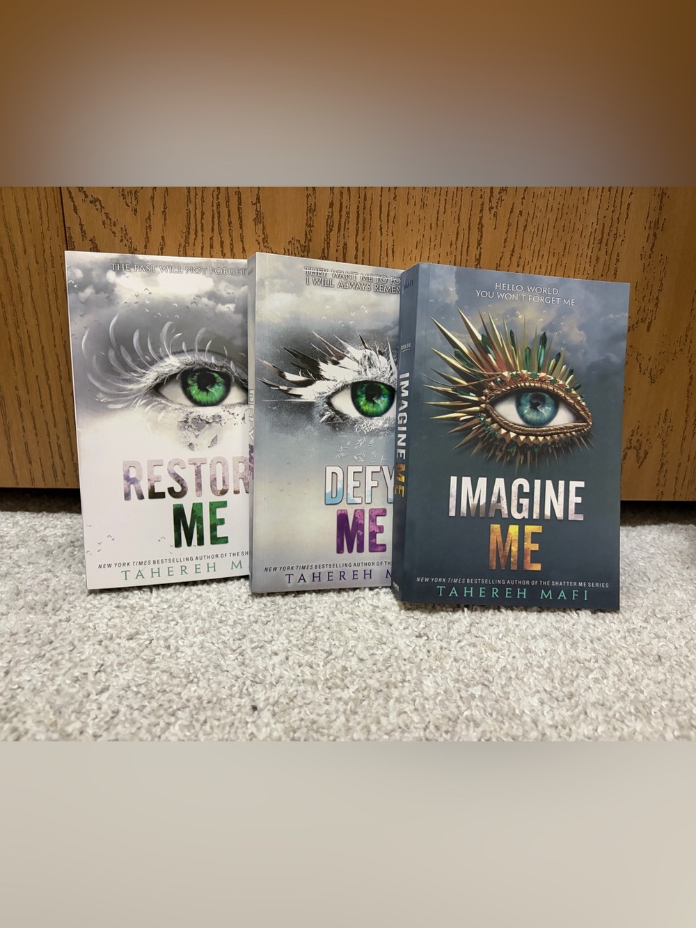 Tahereh Mafi Shatter Me Series Books 4-6 Paperback Set